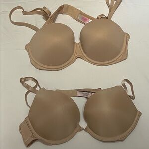Victoria’s Secret & Pink Bras, 36A, set of 2